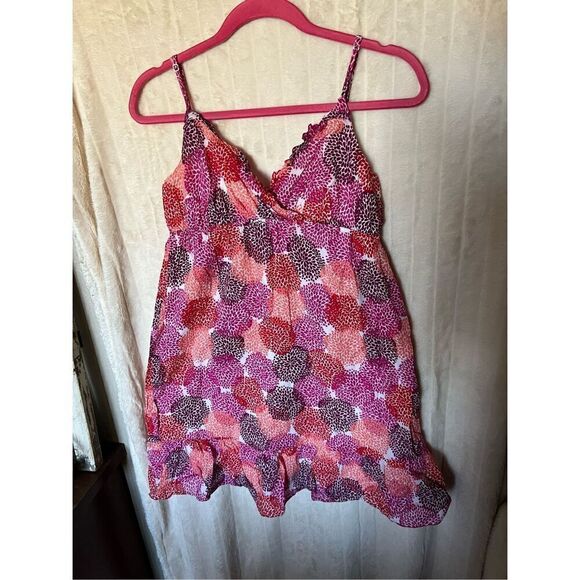 Old Navy Multicolored Patterned Dress Woman’s Size Medium - Picture 1 of 8